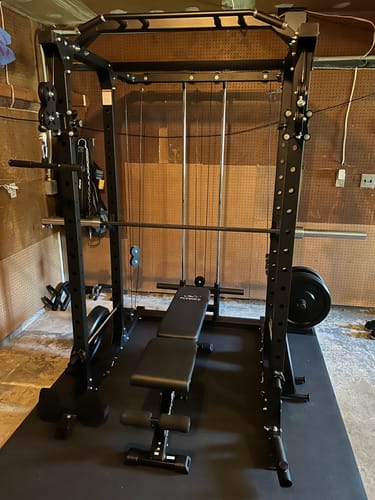 Customer photo review of Major Fitness PLM03 All-In-One Home Gym Power Rack