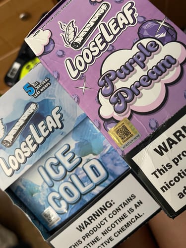 Customer photo review of Ice Cold LooseLeaf 5-Pack Wraps (40 Count)