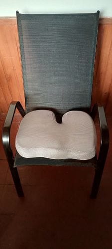 Customer photo review of Almohadón  Seat Pillow para Mejorar la Postura