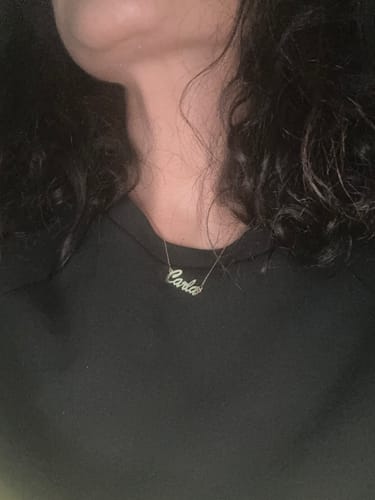 Customer photo review of Collana Nome