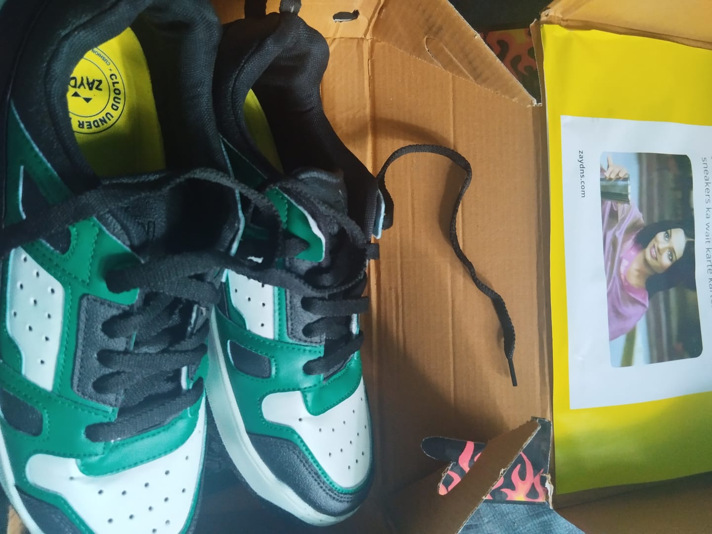 Customer photo review of ASH Black Green