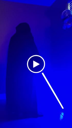 Customer video review of OWK I hero saber