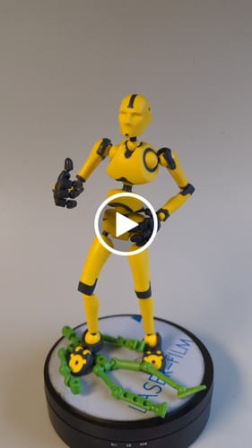 undefined review of BiCOLOR: Solar Flare Stickybones—The Precision Art & Animation Figure image 1 out of 1