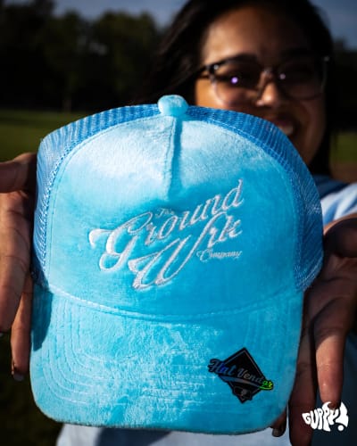 Customer photo review of Velvet Trucker Hat