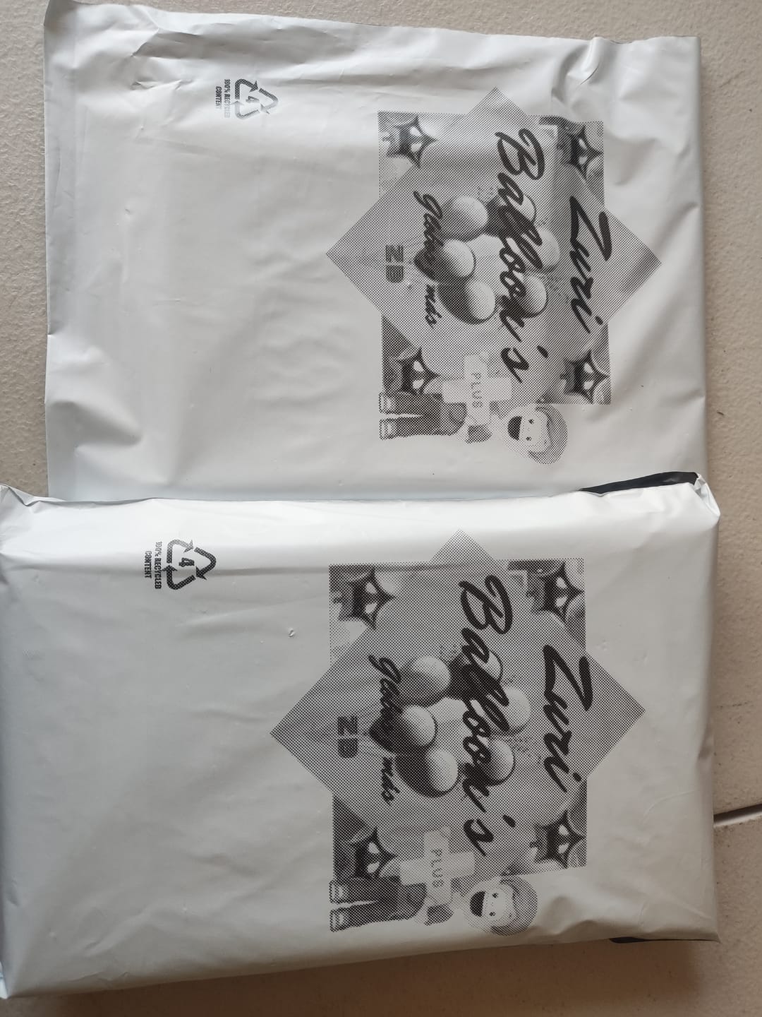 Customer photo review of Bolsas Personalizadas