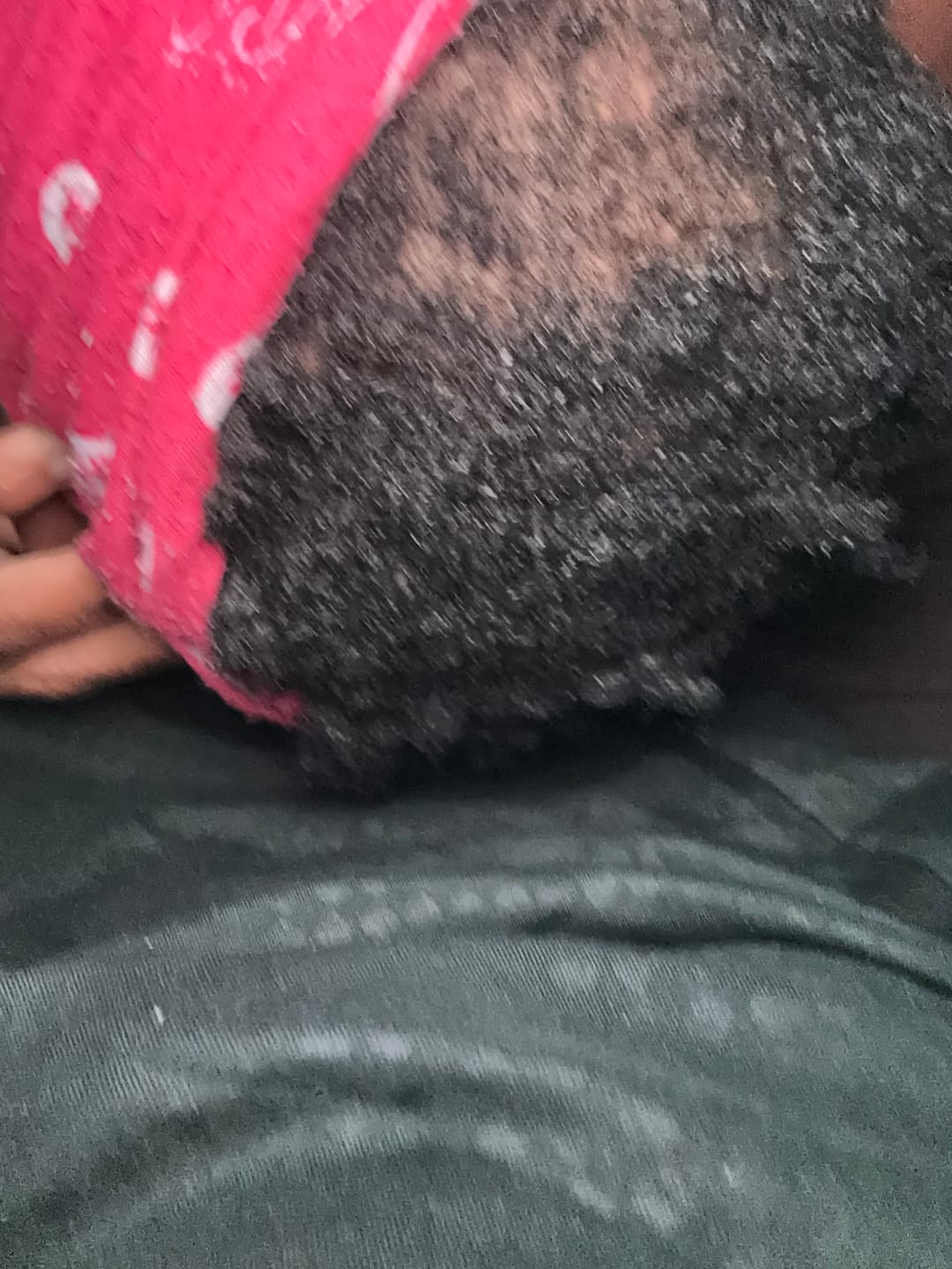 Customer photo review of MegaGro Hair Grease