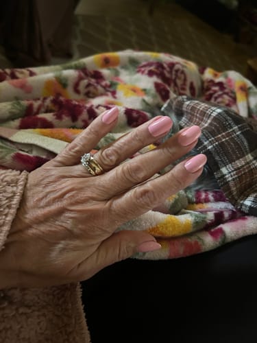 Customer photo review of Rocket Nail Fuel Nail Repair - Purple