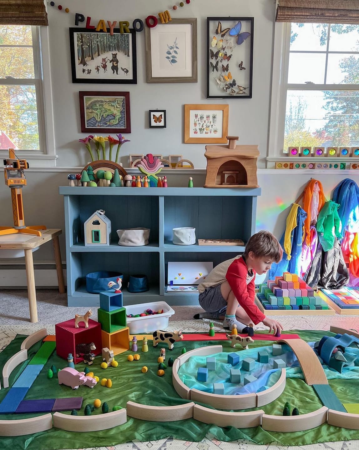 Customer photo review of LaLaLull Wooden Tree Toy - 8 Pcs