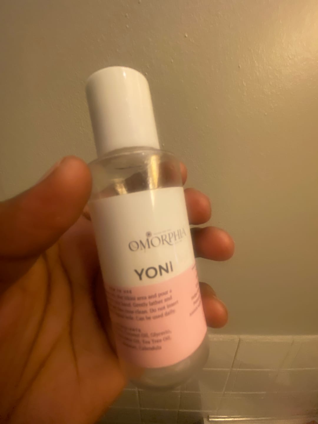 Customer photo review of Mini Yoni Wash