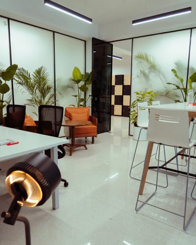 Customer photo review of NUUK HALO | 3D Air Circulation Fan with Mood Lamp