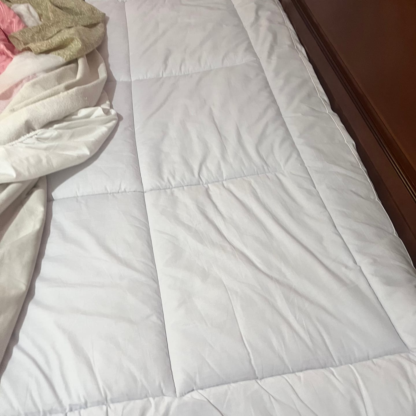 Customer photo review of Fiber Topper Mattress