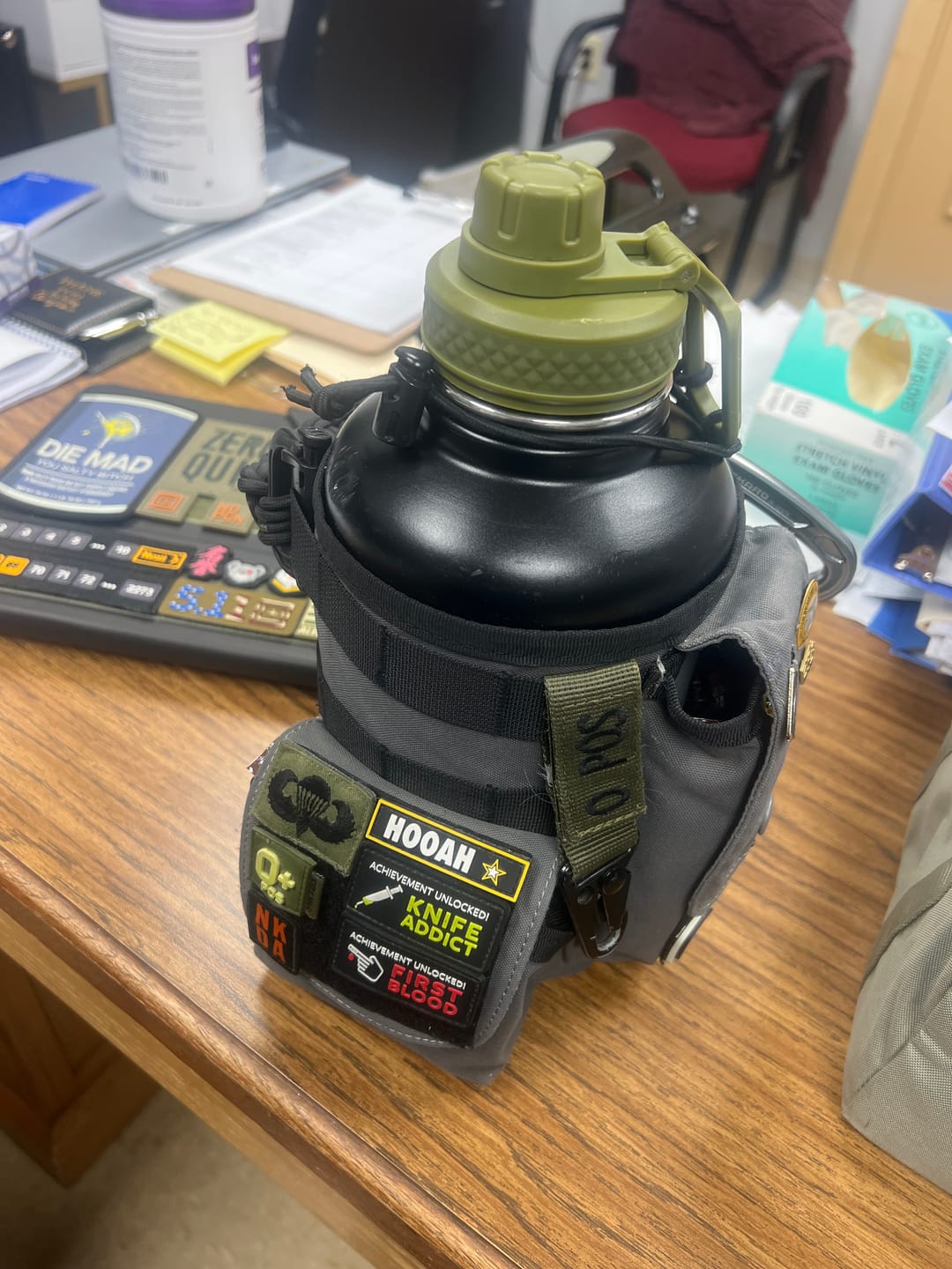 Customer photo review of Standard Chug Cap 32oz & 64oz