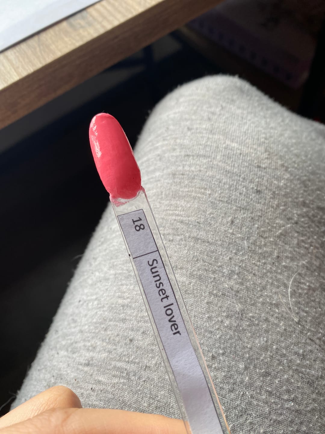 Customer photo review of Sunset Lover Dipping Powder