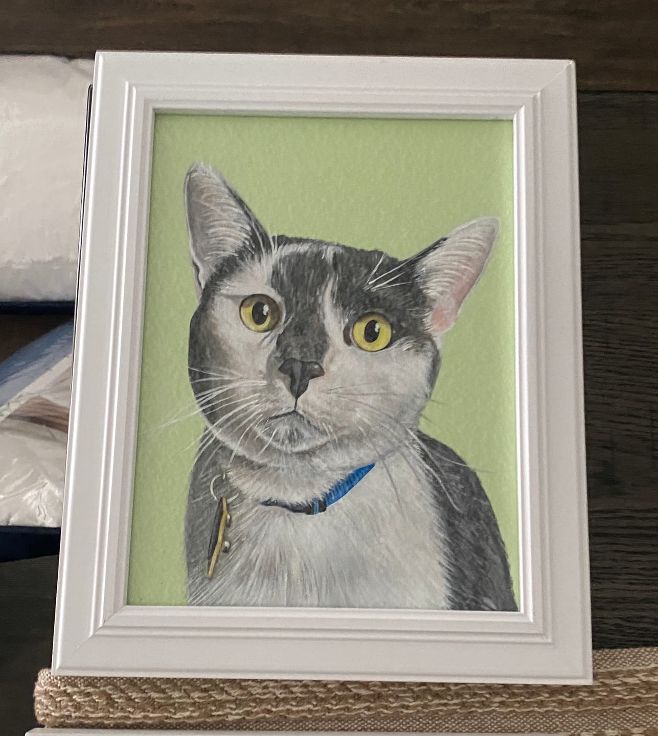 Customer photo review of Custom Pet Painting