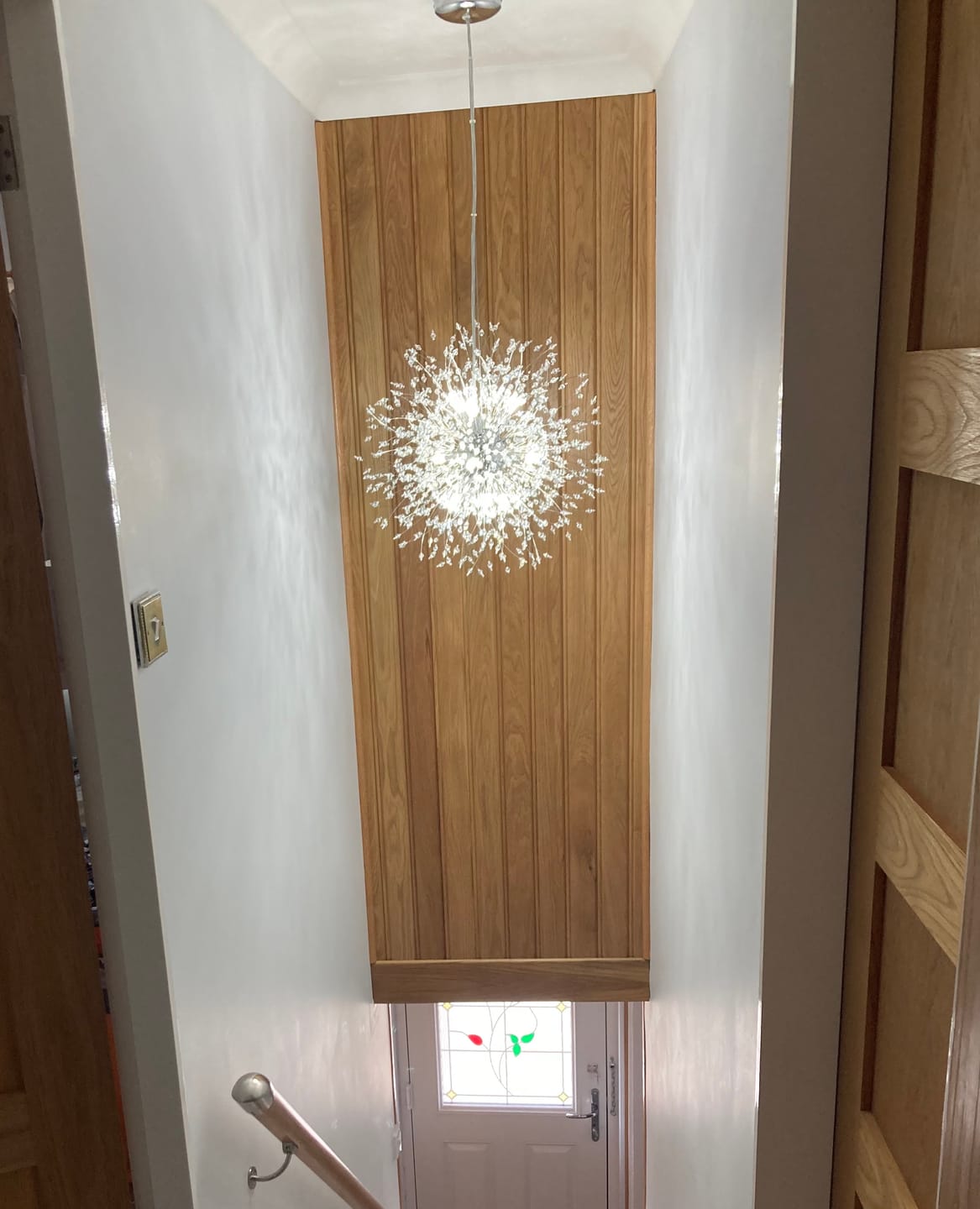 Customer photo review of Modern 9-Light Sputnik Chandelier