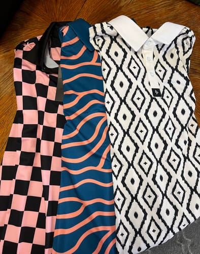 Customer photo review of Checkered - Pink/Black