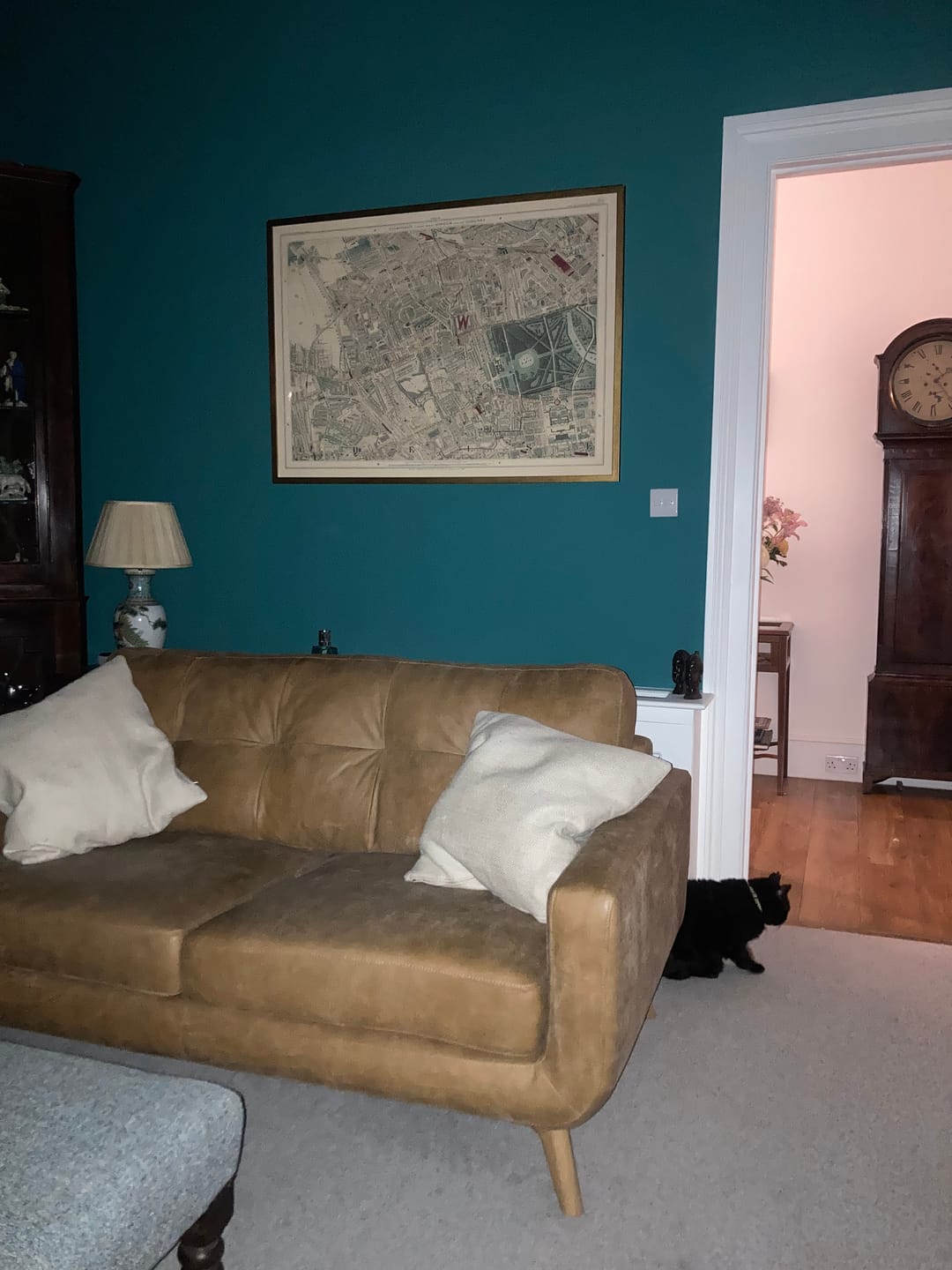 Customer photo review of Old Colour Map of West London - Notting Hill, Kensington, Portobello Road, Shepherds Bush, Bayswater - W11 W2 W8 SW7 W14 W6 W12 W10