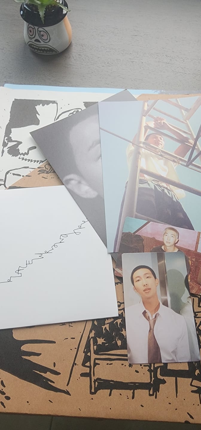 Customer photo review of RM - RIGHT PLACE, WRONG PERSON SOLO 2ND ALBUM PHOTOBOOK RANDOM