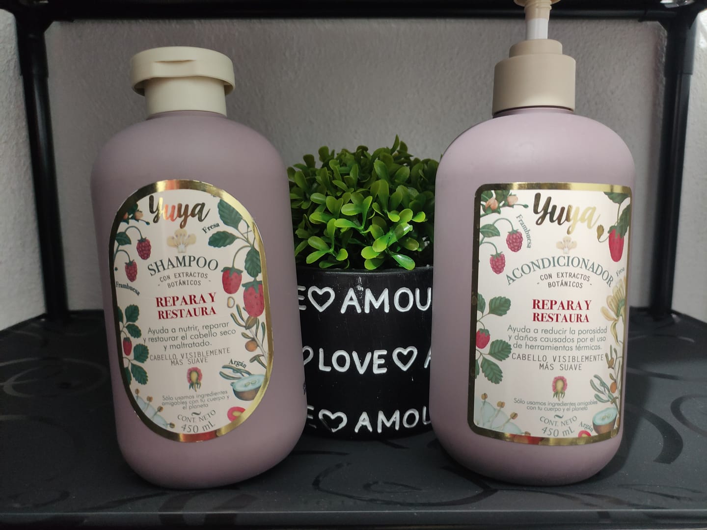 Customer photo review of Shampoo – Repara y Restaura