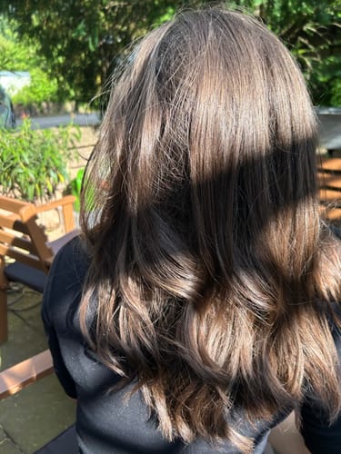 Customer photo review of 8% Apple-Wonder Haarseife (Haarglanz & fluffig-weiches Haar)