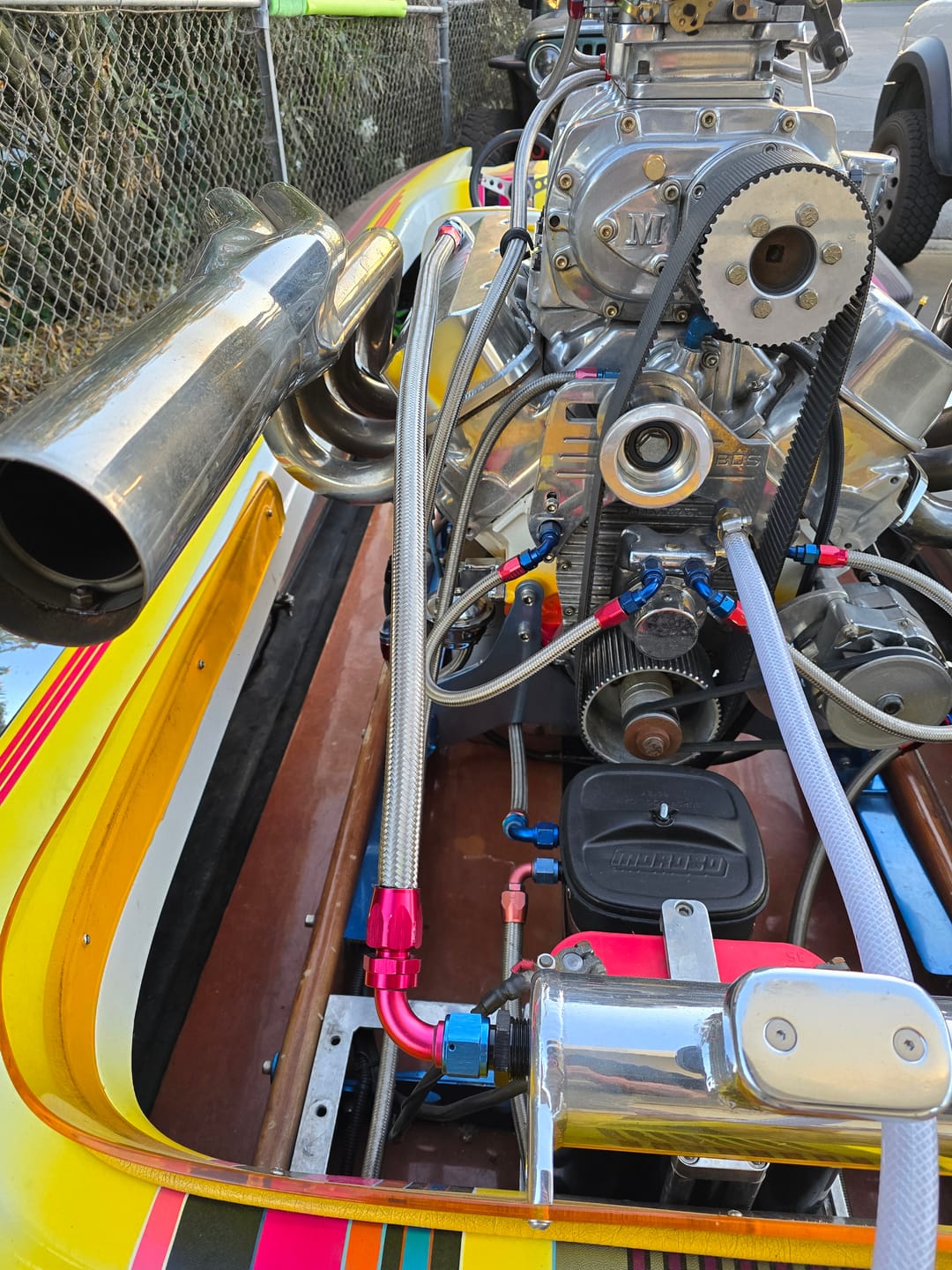 Customer photo review of Motion Raceworks Billet Valve Cover Breathers Clear Anodized (Pair) 32-120 PAIR
