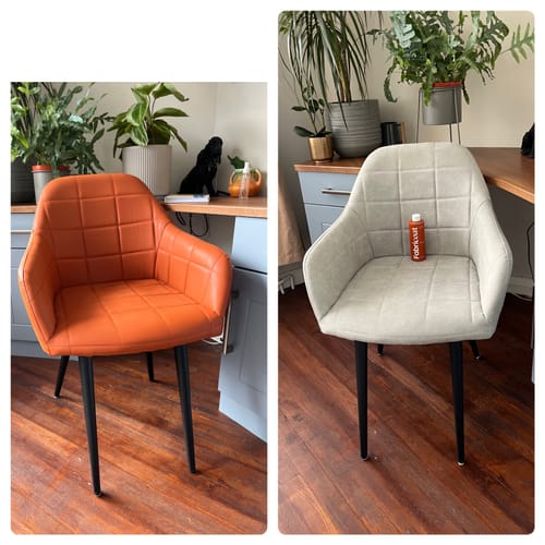 Customer photo review of Fabric Paint -- Orange