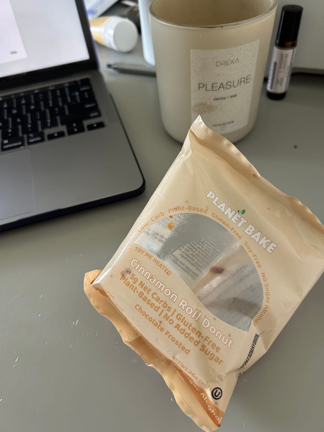 Customer photo review of Frosted Cinnamon Donuts (8pack)