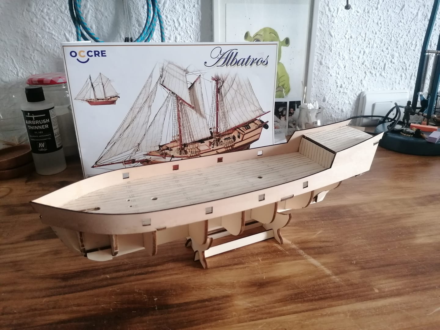 Customer photo review of Maqueta Barco Albatros