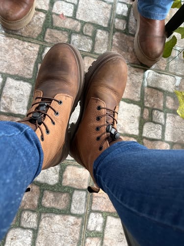 Customer photo review of Botín Explorer 2 Café Rústico Mujer