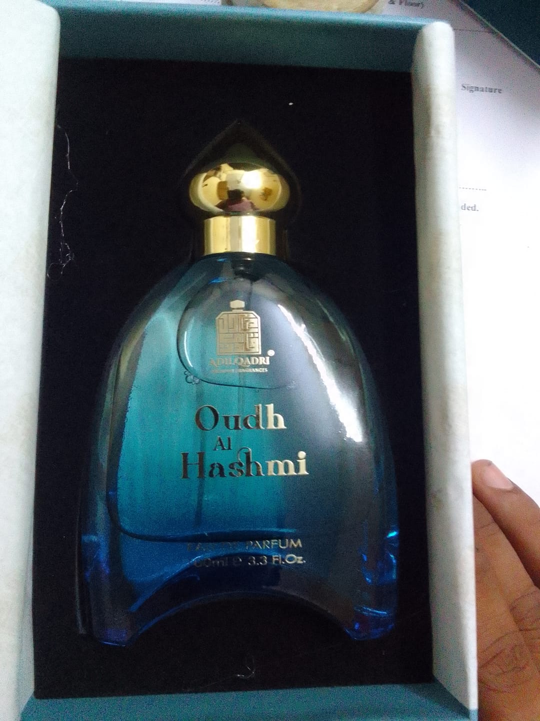 Customer photo review of Oudh Al Hashmi Perfume Spray