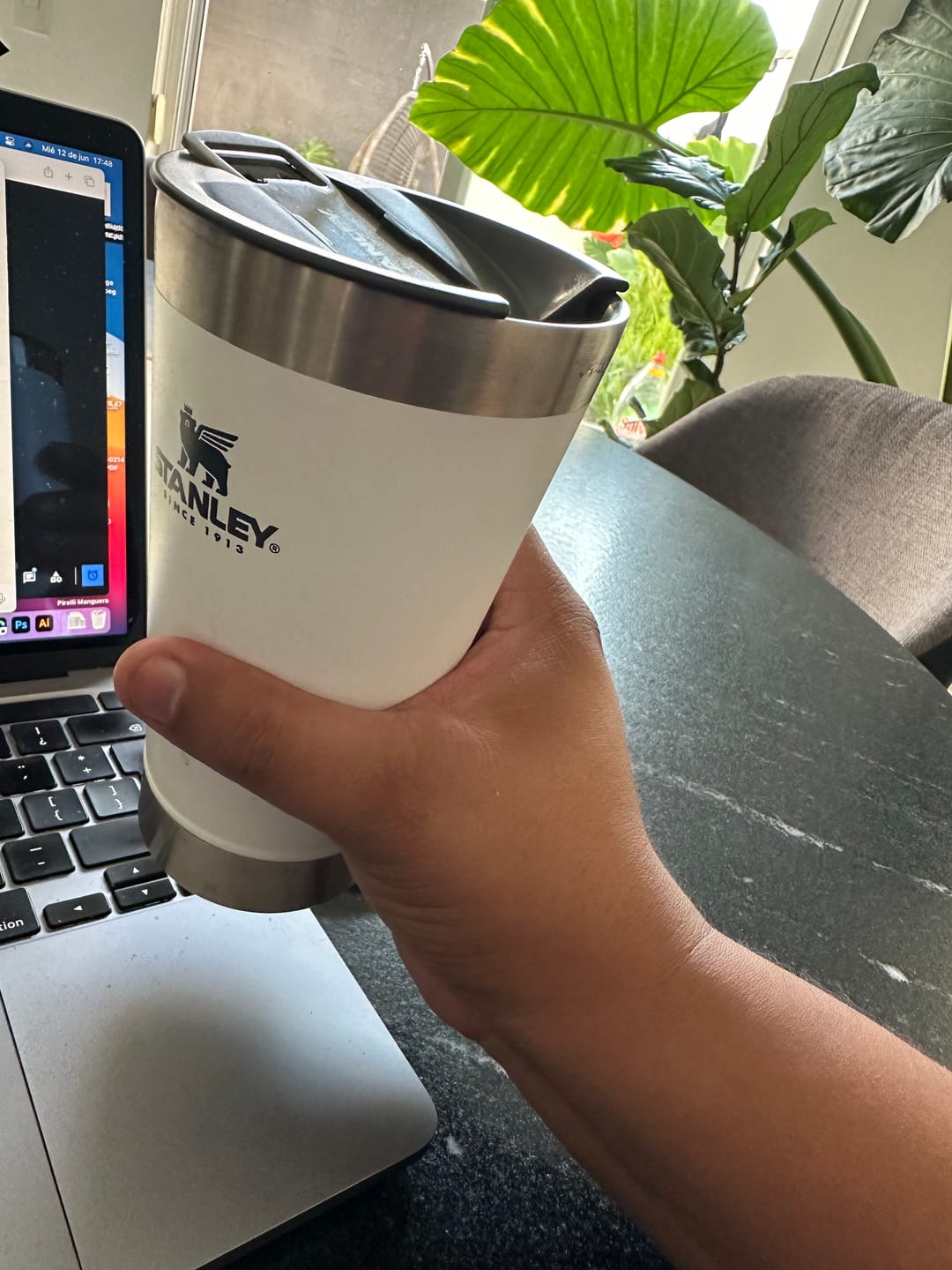 Customer photo review of Stanley Beer Pint