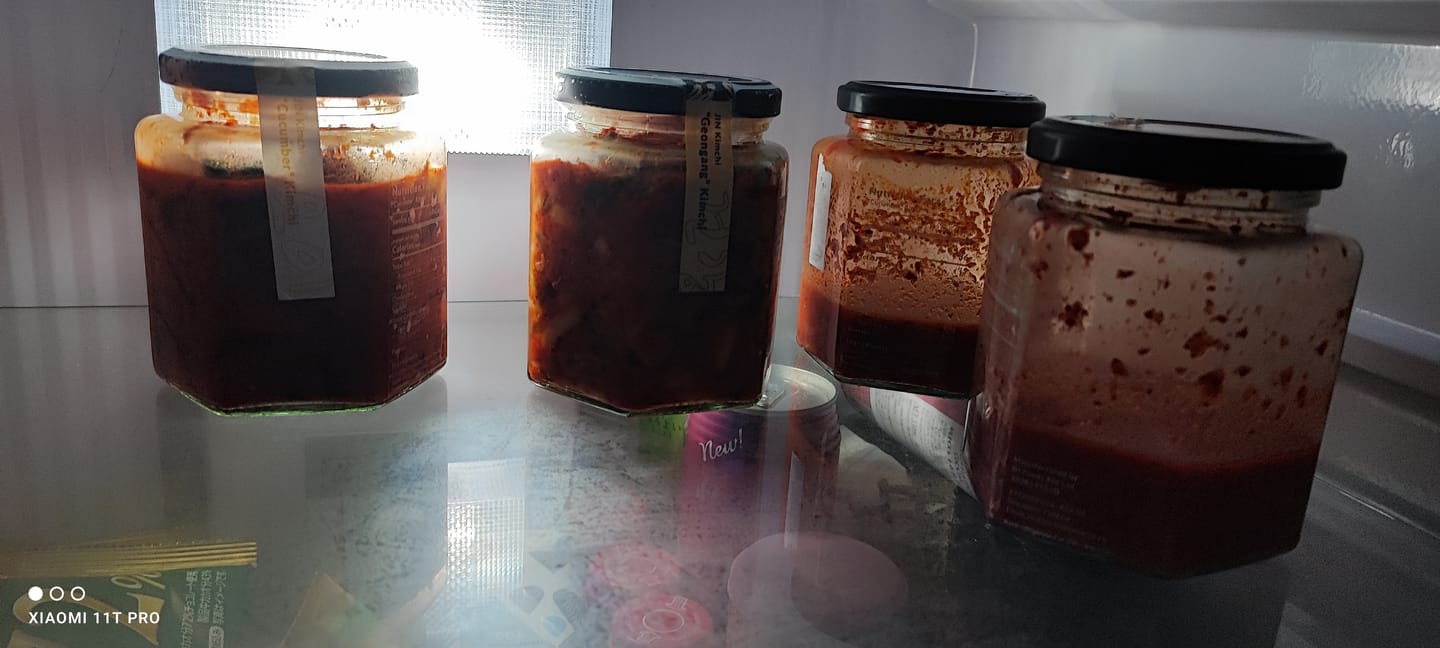 Customer photo review of JIN "Cucumber" Kimchi
