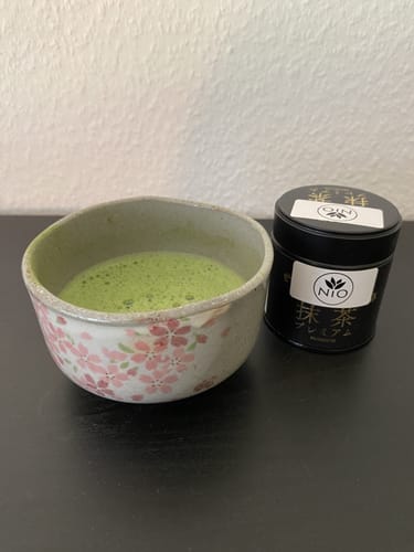 Customer photo review of Premium Matcha Chiran Green Tea