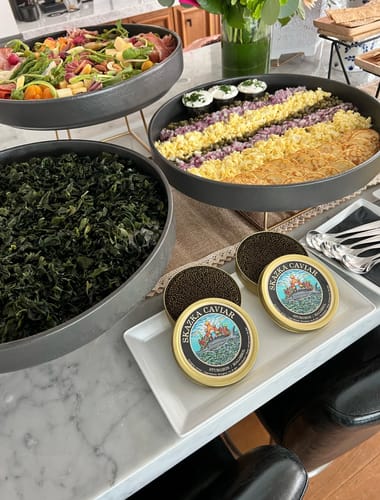 Customer photo review of “Imperial River Beluga” Golden Kaluga Sturgeon Caviar