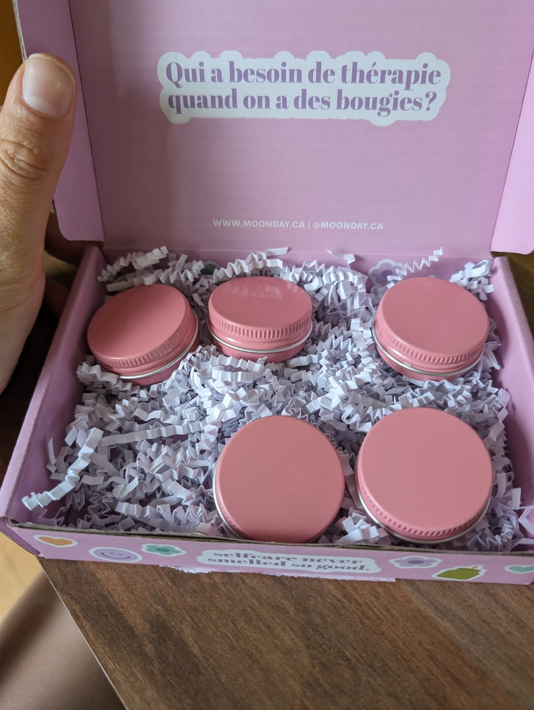 Customer photo review of Boîte découverte
