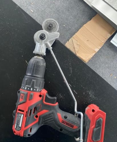 Customer photo review of DrillCut Pro™ - Metall u.-Blechschneider - das Original