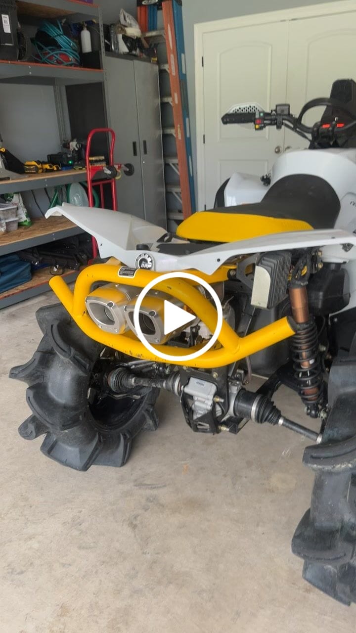 Customer video review of Can-Am Renegade G2 XMR Dual centered