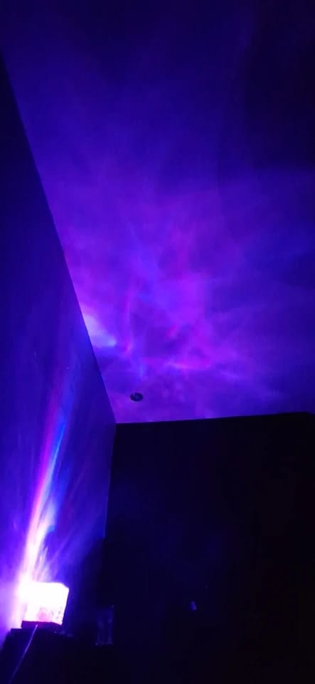 Customer photo review of Northern Lights Projector