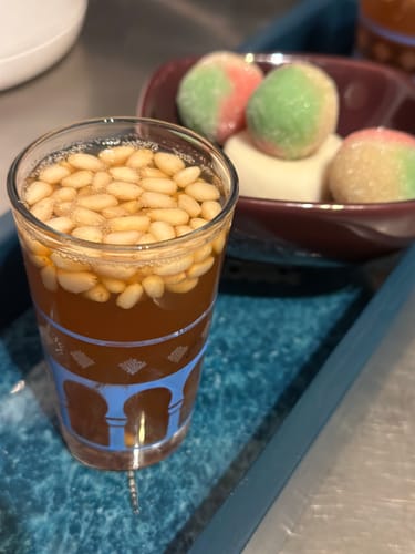 Customer photo review of Instant groene thee met munt en suiker