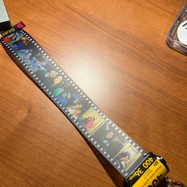 Customer photo review of Custom Drive Safe Film Roll Keychain For Your Love
