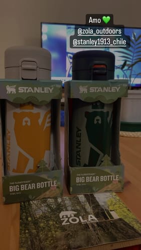 Customer photo review of Botella FlowSteady Gris | 502 ml