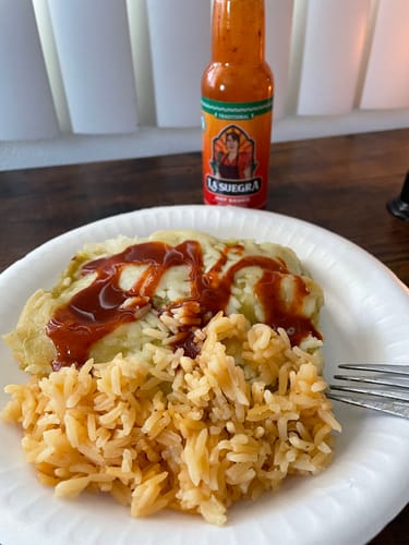 Customer photo review of Traditional Red Hot Sauce 2 Pack