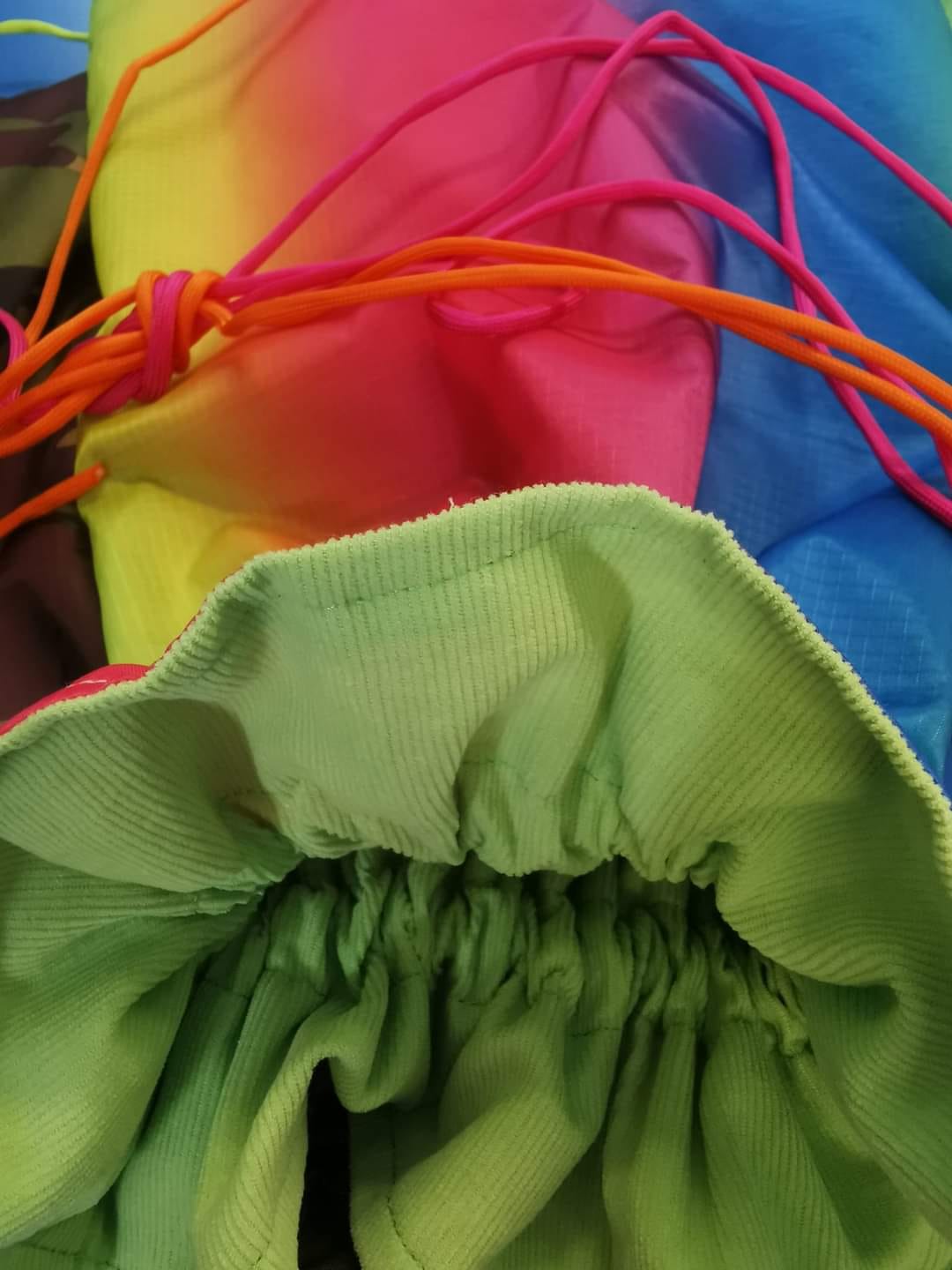 Customer photo review of Rainbow Water Resistant Ripstop Fabric