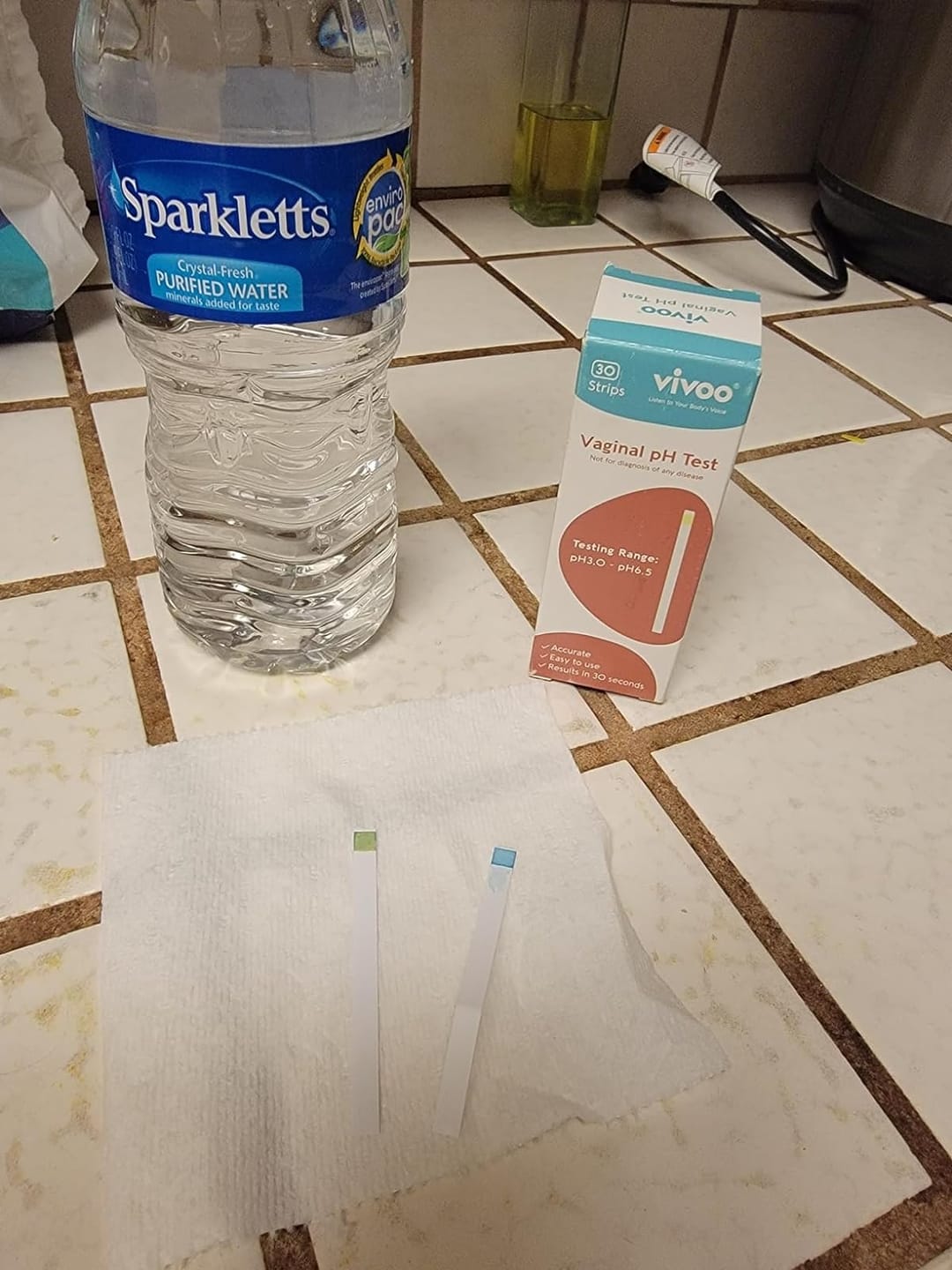 Customer photo review of Vaginal pH Test