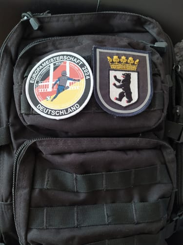 Customer photo review of EM 2024 Deutschland Textil Patch