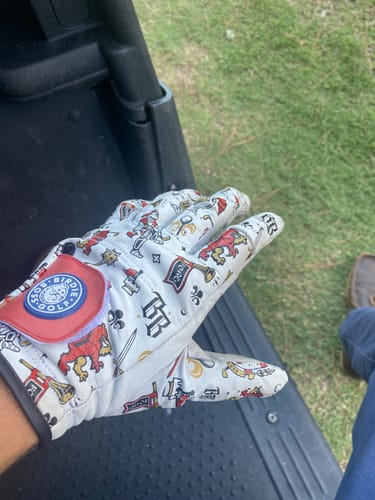 Customer photo review of Sir Shanksalot Glove White