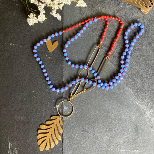 Customer photo review of Brass Textured Leaf Earring Charms - Raw Brass Leaf Pendant - DIY Jewelry Making Supplies - 58.31x37.36x0.93mm - PP4713