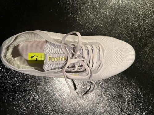 Customer photo review of Feethit Women‘s Lightweight Walking Shoes