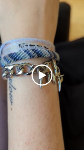 Customer video review of Tribal Heart Bracelet