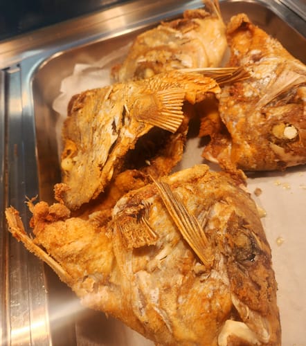 Customer photo review of Fresh Snapper Cuts 10KG